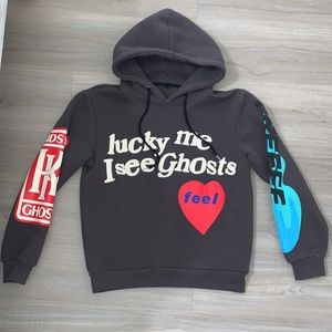 “Lucky Me I See Ghosts” Oversized Hoodie